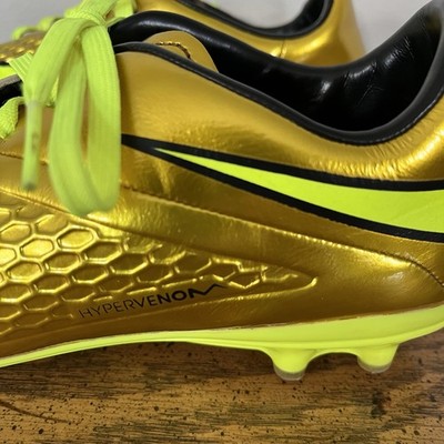 Nike Hypervenom Neymar Gold Cleats 677585-907 MEN'S US SIZE 7 | eBay
