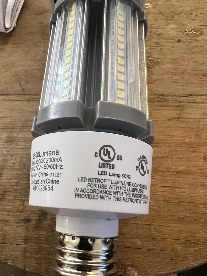 PHILIPS Corn Cob LED Lamp 18 Watt E26 model 9290023954 - Image 4 of 4