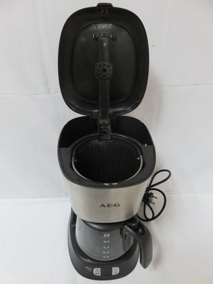 Kaffeefiltermaschine mit Weckerfunktion und Glaskanne AEG EKF5220 - Bild 2 von 4