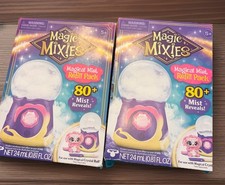 2- Magic Mixies Magical Mist Refill Pack 80 Mist Reveals Crystal Ball