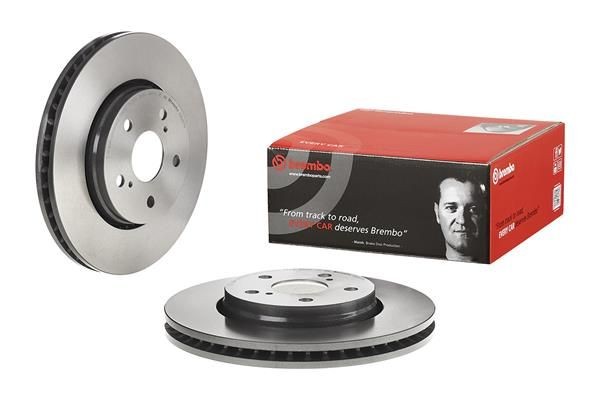 Brembo 2x Brake Discs Pair Vented Front 299mm 09.D417.11 Set 43512F4010 New
