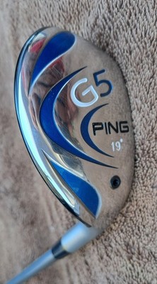 Golf Club PING G5 Hybrid 19 RIGHT H Graphite Regular Flex Original Grip like ne