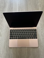 Apple MacBook Retina 12" Core A1534- Rose Gold -TURNS ON SCREEN STAYS BLACK