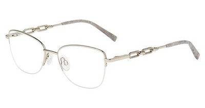 Jones Ny VJON509 Eyeglasses Eye Glasses 0SIL Silver Authentic New 53mm Unisex