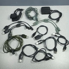 Lot of 14 Vintage Video Game Controller Breakaway & Extension Cables XBox 360