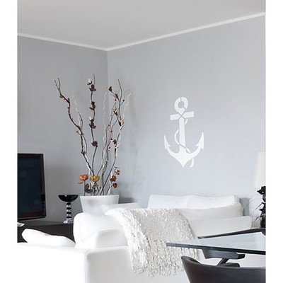 Anchor Wall Art Stencil Reusable Wall Stencils For Diy Beach