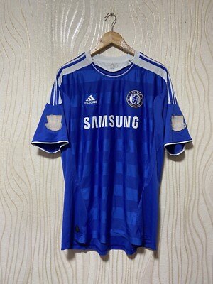 CHELSEA 2012 2013 HOME FOOTBALL SHIRT SOCCER JERSEY ADIDAS V13927