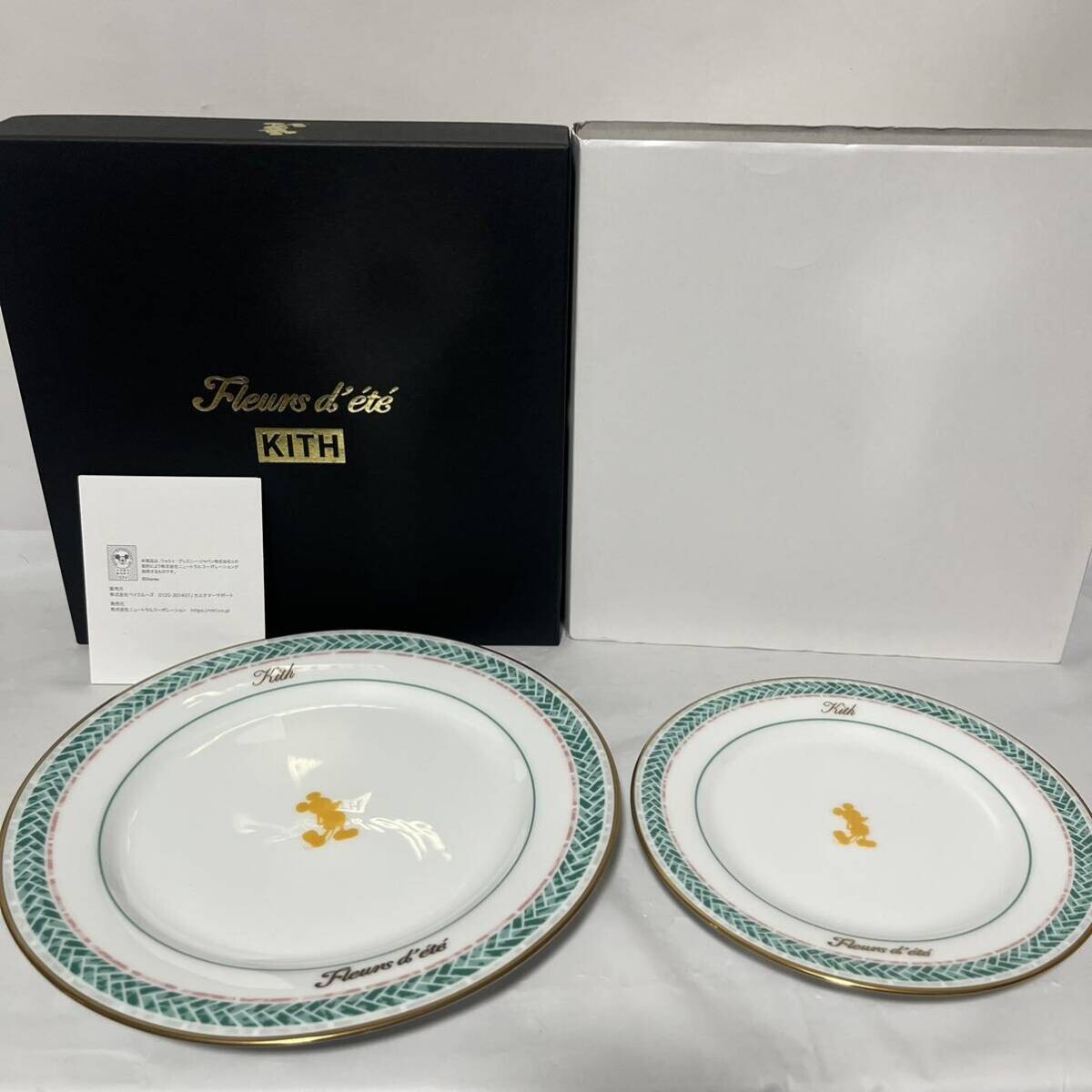 即日配送！！Kith & été for Disney Plate Set