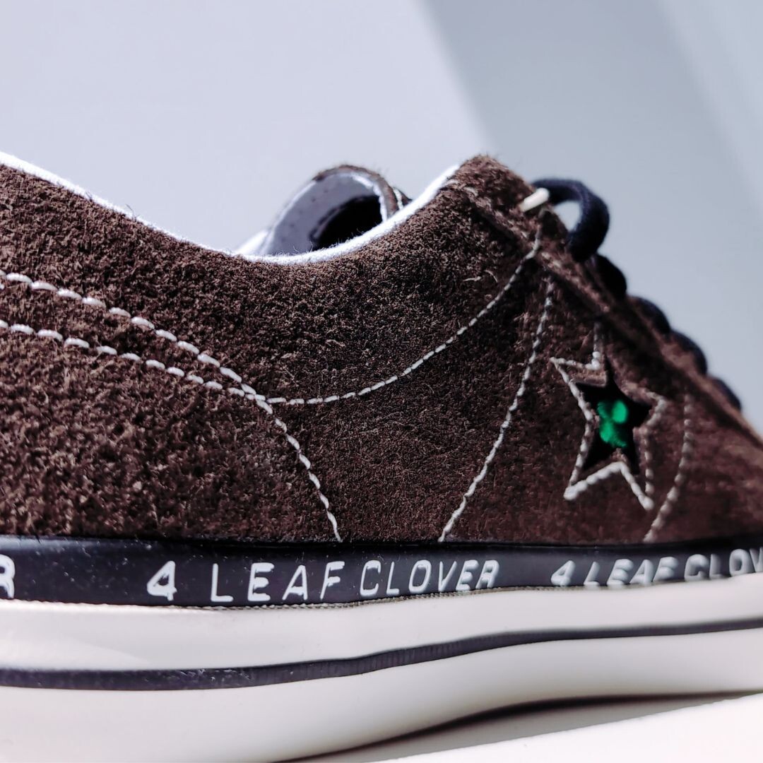 Size 5.5- Converse Patta x One Star Pro Low 4 Leaf Clover Patta Converse One Star Pro 4 Leaf Clover Release Date  main image 2