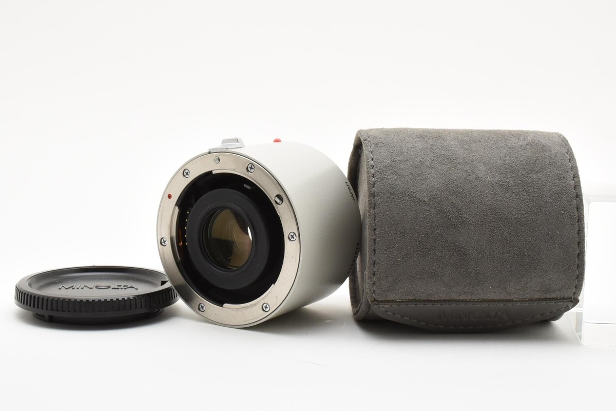 【美品】MINOLTA AF 2X TELE CONVERTER-II APO MINT+++] MINOLTA AF 2X TELE CONVERTER-II APO for Sony A