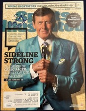 2016 May Sports Illustrated Magazine Craig Sager Signed Autograph TNT TBS JSA