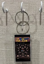 Ms. Pac-Man Acrylic Double Sided Keychain #3 Key Ring Arcade Video Game
