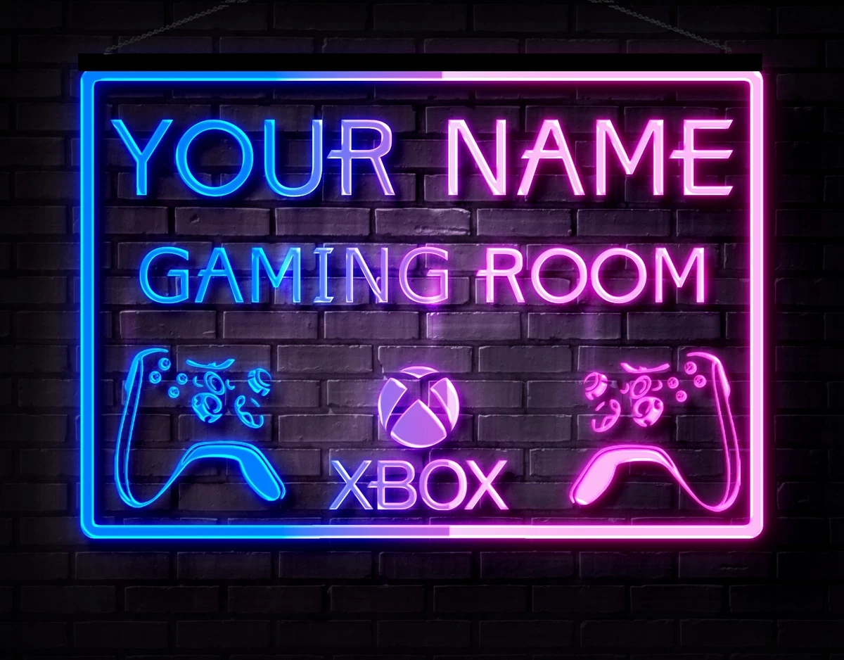 Xbox neon sale light sign