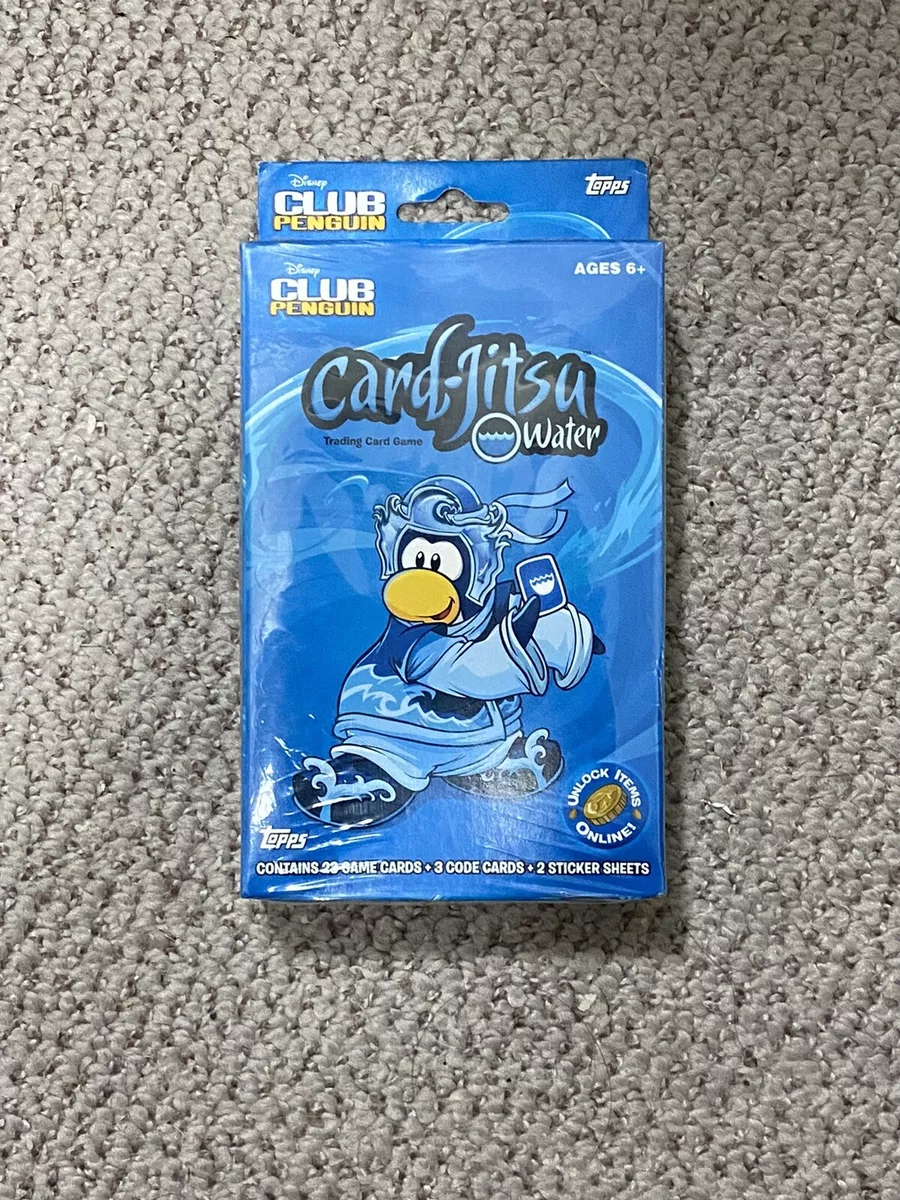  Topps Club Penguin Card-Jitsu Trading Card Game Water