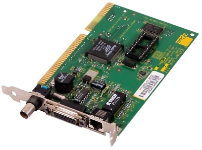 NETZWERK KARTE 3COM ETHERLINK III 3C509B-C COMBO 10MBPS ISA 03-0021-003 BNC