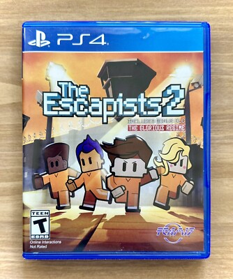 PS4 ~ The Escapists 2 ~ Team 17 ~ T ~ 1+ Players ~ 2017 ~ !L  K!