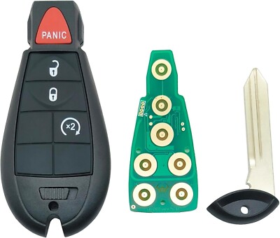 Replacement Key Fob fit for Dodge Ram 1500 2013-2021 2500 3500 4500 4 Button
