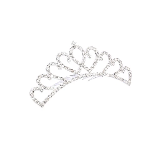 Coronas Tiaras Cristal Perla Novia Boda Corona para Mujer Princesa Tiara - Imagen 73 de 76