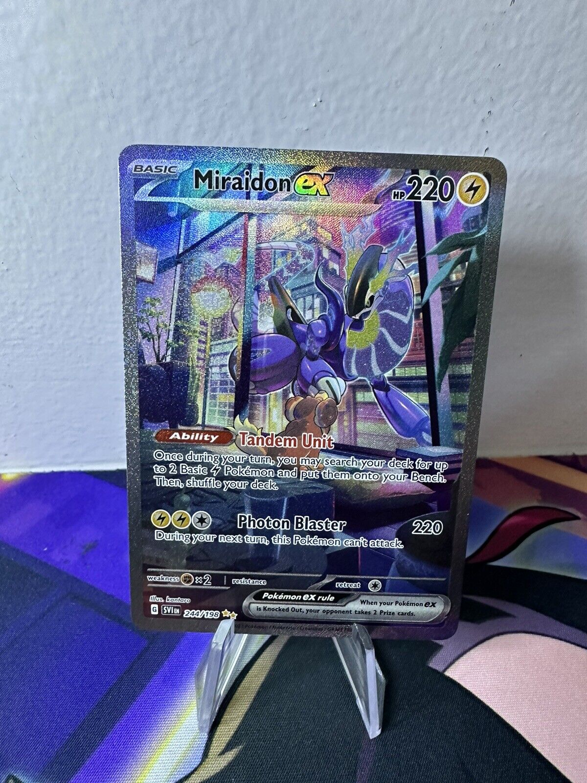 Miraidon ex (244/198), Busca de Cards