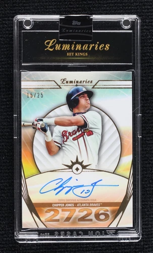 2024 Topps Luminaries - Chipper Jones #HK-CJ