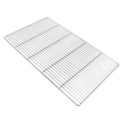 Grille en acier inoxydable 40 cm x 29 cm x 3,1 cm | Leroy Merlin