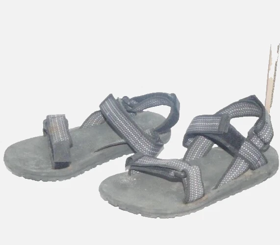 Sandalias de senderismo para hombre talla 36 al aire libre para hombre EE. UU. 4,5 Reino Unido 3,5 fuente camping negras Foto 2 de 4