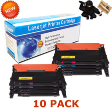 10 PK CLT-K406S Muliti-Color Toner for Samsung CLP-365W CLX-3305FW C410W C460FW