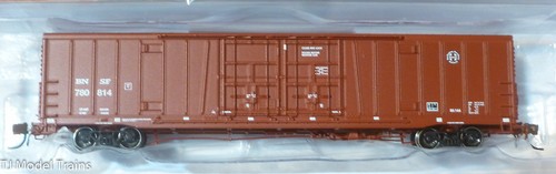 Coche de cerveza BLMA Models N #18061 (Rd #780814) Santa Fe / BNSF (tronco redondo) Bx-166 60' | Zustand: New