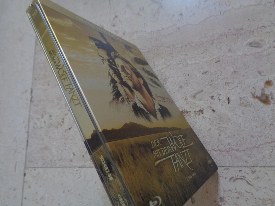 DANCES WITH WOLVES rare OOP Gold Ed. BluRay SteelBook KEVIN COSTNER TH.+DC cut - Image 2 of 4