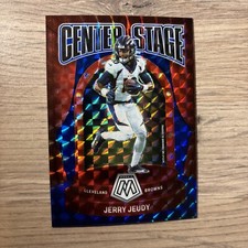 2024 Mosaic Center Stage Blue Mosaic Prizm Jerry Jeudy /99 Denver Broncos