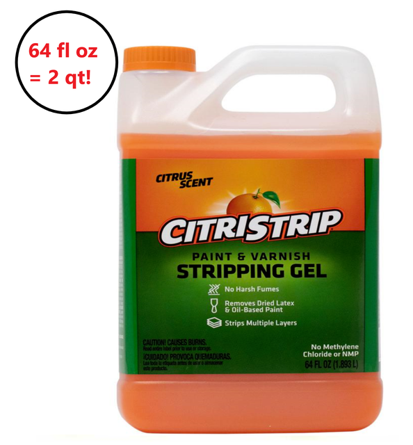 Citristrip QCSG801 Paint & Varnish Stripping Gel 1 Quart Indoor Use eBay