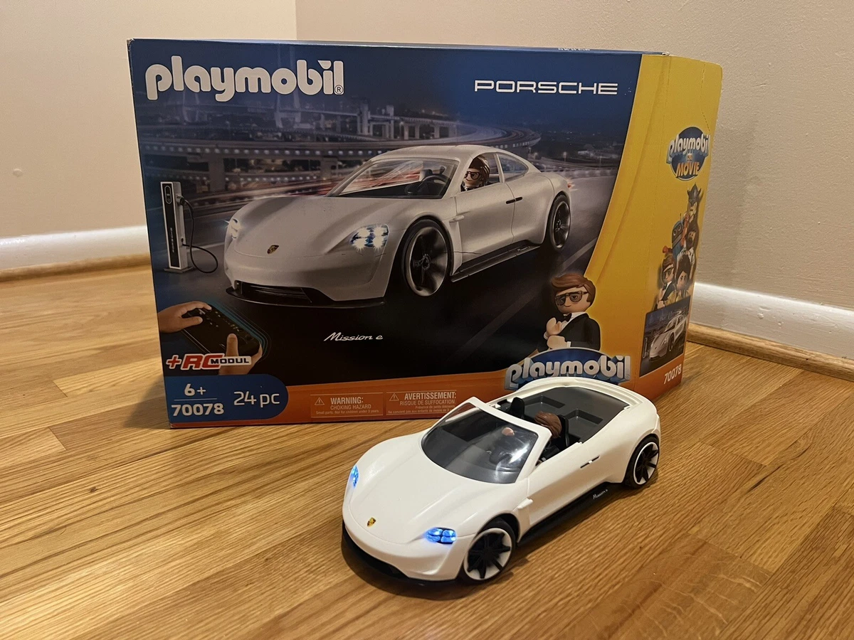 PLAYMOBIL The Movie Rex Dasher's Porsche Mission E 70078