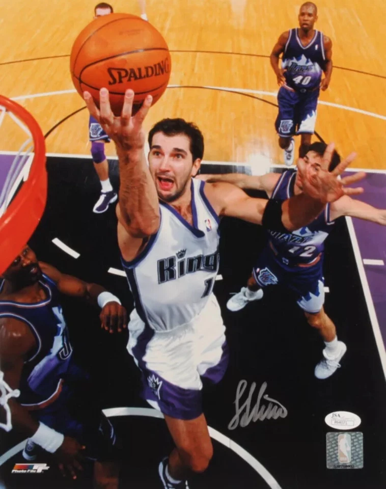 Camiseta cosida vintage Reebok Sacramento Kings Peja Stojakovic #16 talla 48 Foto 2 de 4