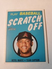 2020  Topps Heritage 1971 Topps Baseball Scratch-Offs Ketel Marte #9