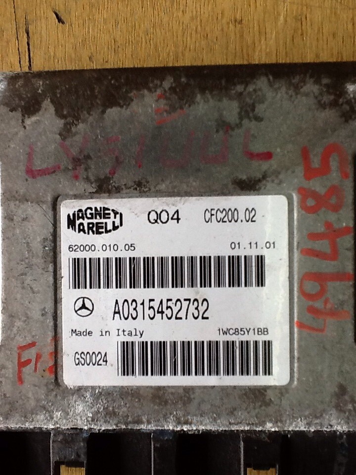 Mercedes W203 220 CDI AUTOMATIC GEARBOX ECU Gearbox A0315452732 | eBay