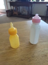 VINTAGE Plastic BABY DOLL BOTTLES MINEFEED from MINER MFG MADE IN USA