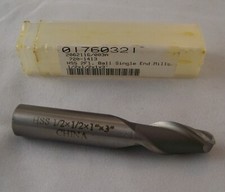 Ball Single End Mill 2 Flute 1/2x1/2x1x3