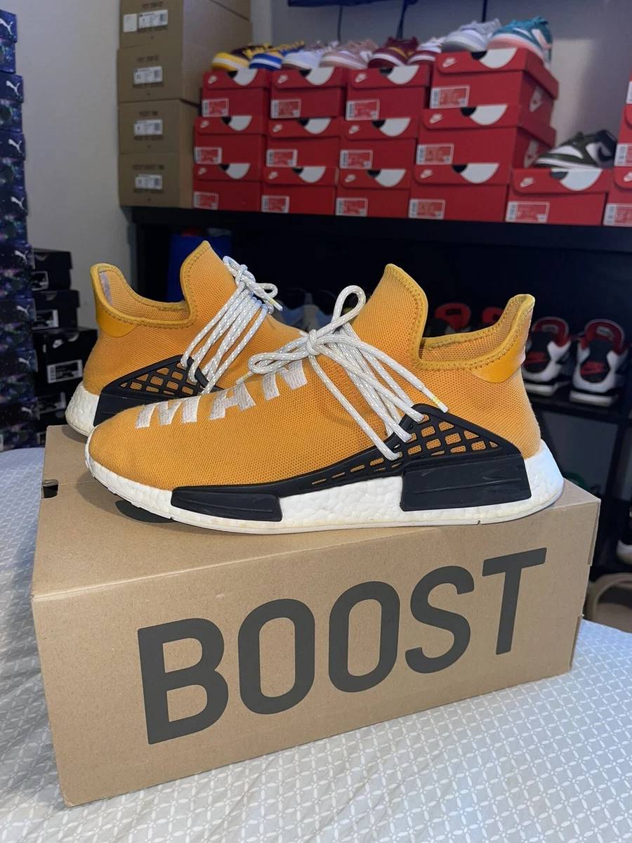 12 - adidas NMD Human Race Pharrell Williams Orange 2016 Man | eBay