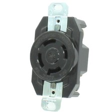 1 Pc Hubbell 2740 30AMP 600V Twist-Lock Flush Receptacle L17-30R