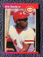 Nothing but: Eric Davis. topps, UD, Fleer. base, RC, inserts. 1985-1998