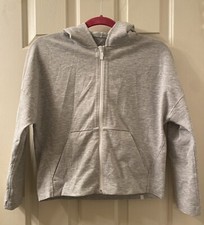 Lululemon Minimal Hoodie Full Zip Jacket Heathered Power Gray Size 2
