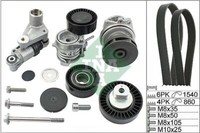 INA 529 0053 30 Wasserpumpe + Keilrippenriemensatz FüR BMW