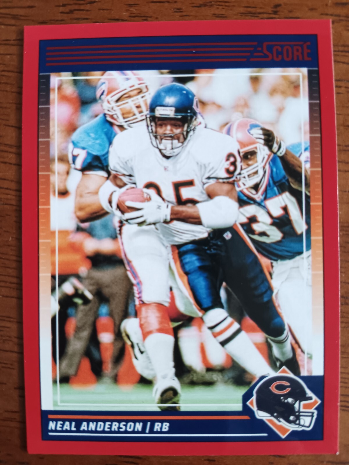 NEAL ANDERSON CHICAGO BEARS 2024 SCORE FOOTBALL CARD #53