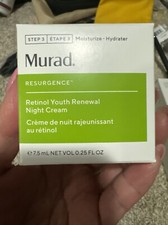 7 Pack MURAD RETINOL YOUTH RENEWAL NIGHT CREAM 7.5 ML/0.25 FL.OZ AUTHENTIC