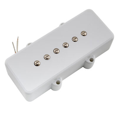 Artec White Alnico 5 Single Coil Neck Pickup 8K For Jazzmaster Electric Guitar