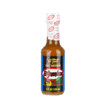Salsa Caribbean de Chile Habanero EL YUCATECO Chili-Soße 120ml (39,75 EUR/l)