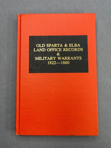 Signed Old Sparta and Elba Land Office Records and Military Warrants, 1822-1860 - 第 1/5 張圖片