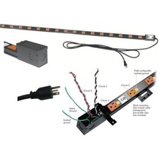 Middle Atlantic PDT-1620C-NS 20 AMP Vertical Power Strip, 16 Outlets