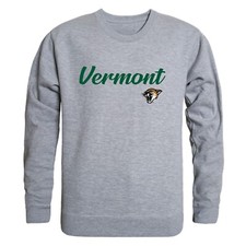 University Of Vermont Catamounts UVM Script Crewneck Sweatshirt Sweater