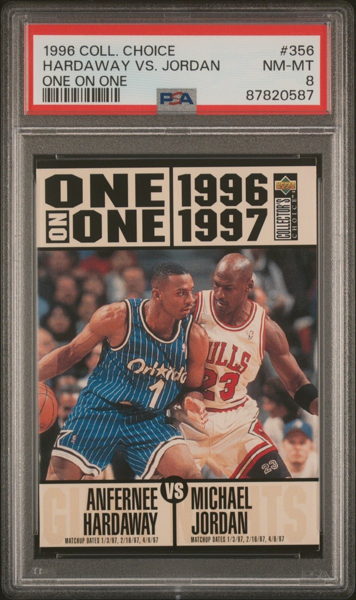 1996 Collectors Choice Michael Jordan Anfernee Hardaway One on One